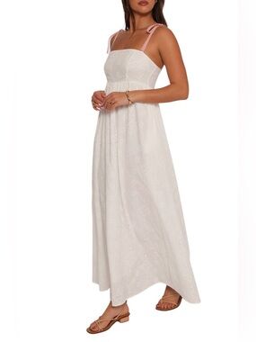 Petal & Pup Odessa Cotton Eyelet Maxi Dress